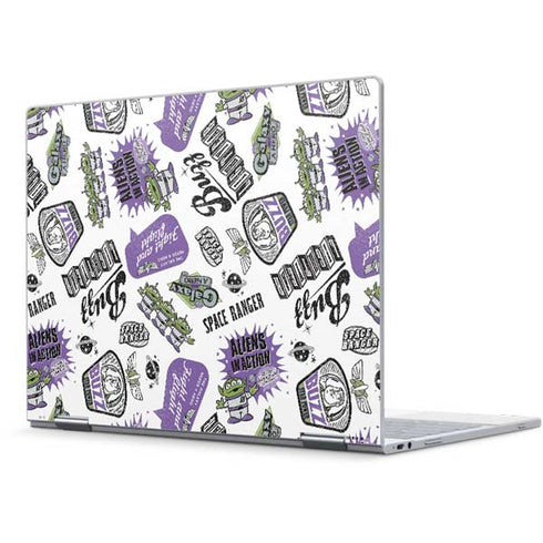 Disney Toy Story Aliens In Action Pixelbook Skin